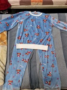 Soft Fleece Pink Panther Theme Nighsuit