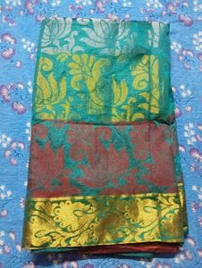 zari work saree