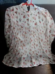 Formal Printed Top