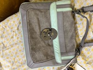 Suede Leather Sling Bag