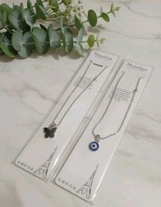 Layered Pearl &amp; Charm Necklace