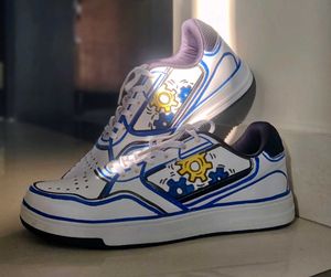 Unique Cartoon Hand Painted Sneakers