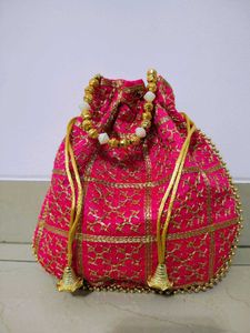 Pretty Embroidered Potli Bags..