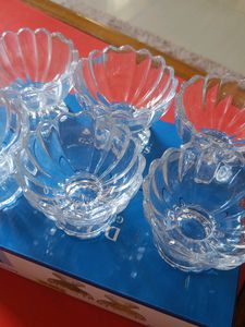 New Ice Cream Bowl Cup Set 6 cups