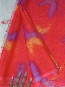 70)New Multi Colour Printed Saree