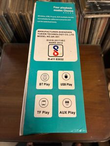 Wireless Charging Bluetooth Speaker