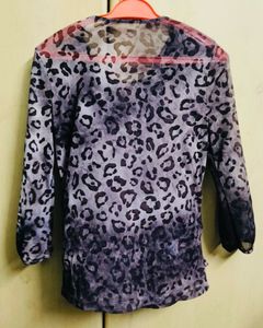 Animal Print Top