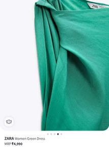 Zara Green Dress