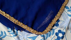 Elegant Blue Saree