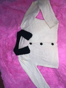 Cute Cropped Cardigan Sweater