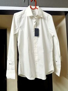 NEW RARE RABBIT White CASUAL Shirt