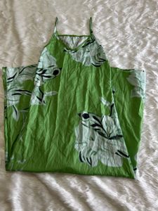 Green  Long Maxi Brand New Not Even Used Once