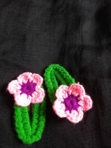 Handmade Crochet Hair Accessories.