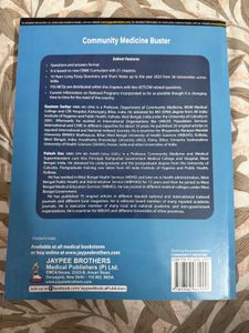 Community Medicine Buster||Q&amp;A book 3rd Year MBBS