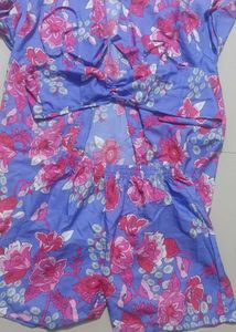 Beach Dress With Shirt Bra And Bottoms