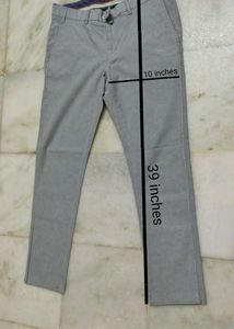 Grey Casual Trousers