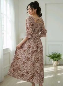 Floral Midi Dress