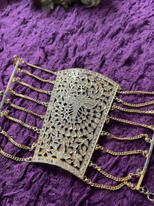 Gold Statement Cuff Bracelet