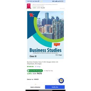 Business Studies Class XI (R.K. Singla)