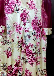 Deep V Neck Kurta