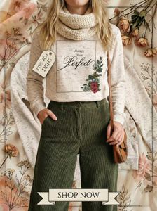 Cherokee Perfectly Floral Graphic Sweatshirt