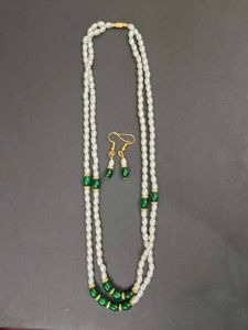 Elegant Pearl Necklace Set