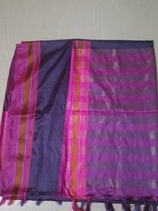 Elegant Purple Khan Saree