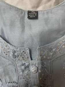 Embroidered Kurta Pant Set