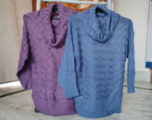 Stylish Knitted Sweaters (Set of 2)