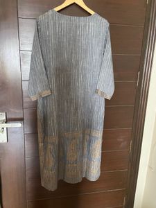 Melange Women’s Gray Kurta (xl)