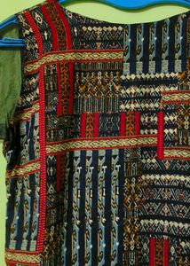 Black Red kurti
