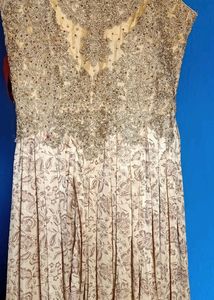Embroidered Sleeveless Dress