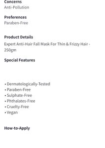 Bare Anatomy Anti-Hairfall Mask
