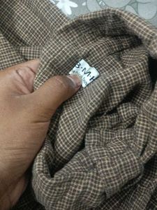 Brown Korean Style Formal Shirt