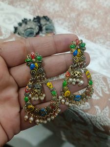 Combo Of Three Earrings.