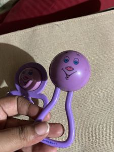 Vintage Mattel Hello Ball Rattle Toys