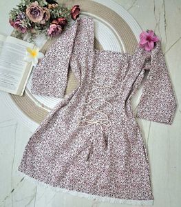 🆕️ Corset back short kurti 🌸