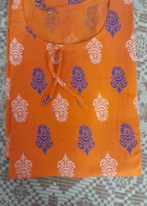 Pure Cotton Printed Kurti