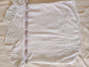 White Embroidered Blouse