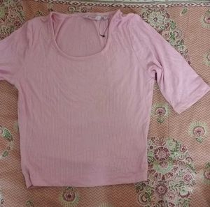 Viscose Pink Top