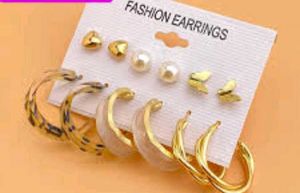 Aesthetic Earring Stud Set