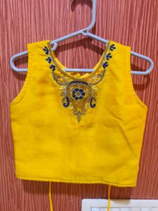 Babyhug Sleeveless Chaniya Choli