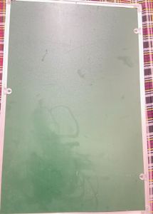 new white board  black and blue marker use