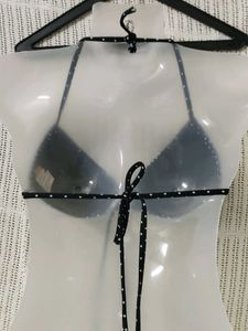 Polka Dot Bikini Top