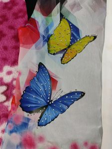 Butterfly Print Top