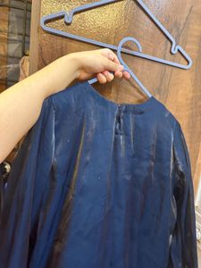 Elegant Navy Blue Kurta Set