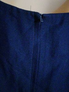 Navy Blue Mini Dress