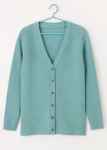 sweater Aqua Knit Cardigan