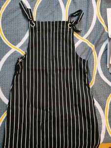 Striped Pinafore Dress