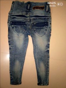 3 Combo Blue Embroidered Denim Jeans